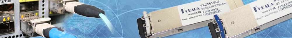10G XFP to SFP+ Direct Attach Copper Cable 3meter, Passive Banner